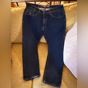 U.S. Polo Assn. Men's Deep Indigo Straight Leg Jeans